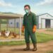Gripe aviária em aves e gado: quando a exposição no trabalho exige monitoramento de sintomas