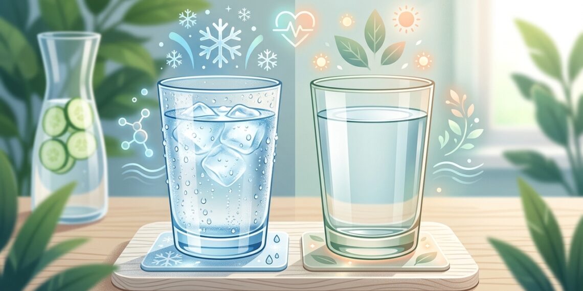 Beber água gelada ou natural: qual é a melhor opção para a digestão e a garganta