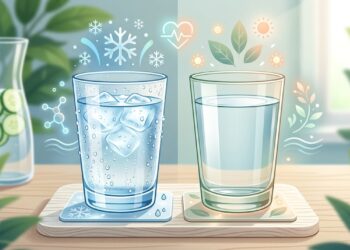 Beber água gelada ou natural: qual é a melhor opção para a digestão e a garganta