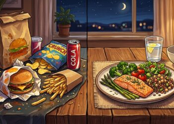 Comer à noite pode não engordar tanto quanto se costumava pensar