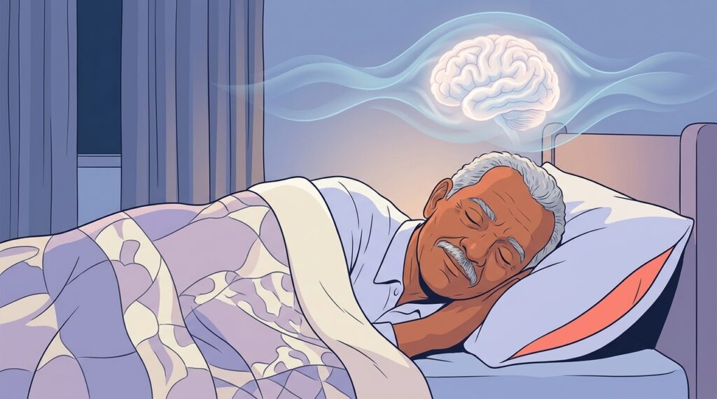 Quantos minutos de sono profundo são realmente necessários para proteger a memória após os 60 anos de idade?