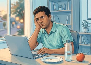 Jejum prolongado afeta humor e concentração. Citar endocrinologia e psiquiatria, com foco no papel da glicose para o cérebro