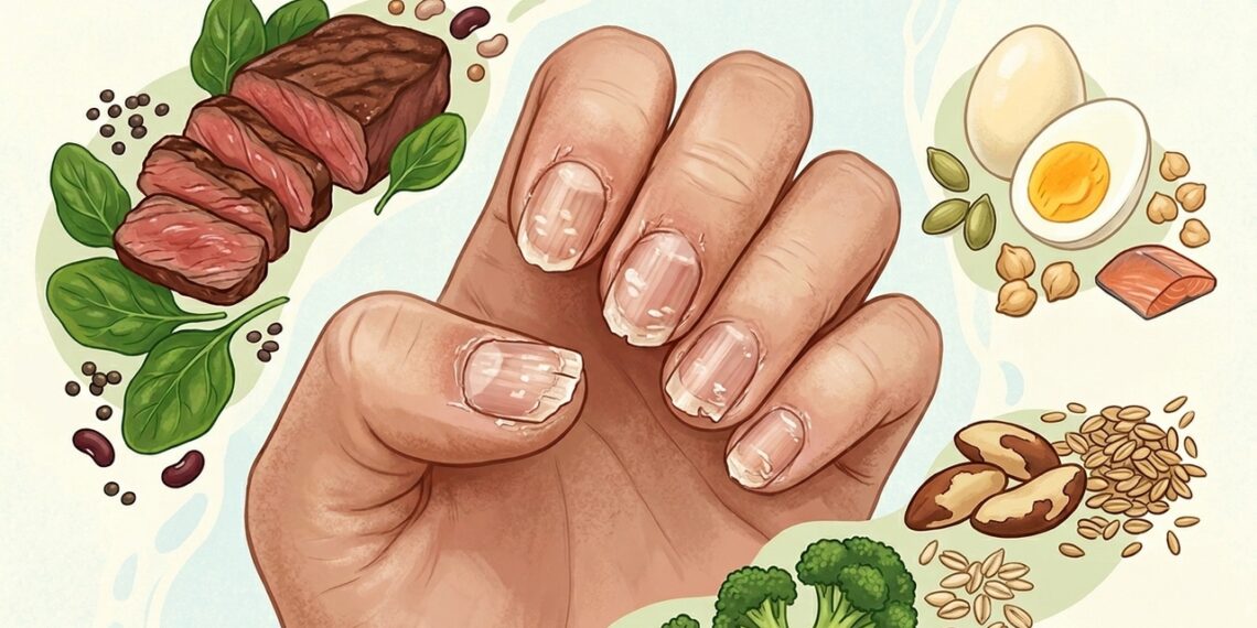 O sinal nas unhas que pode indicar falta de nutrientes essenciais antes de outros sintomas aparecerem
