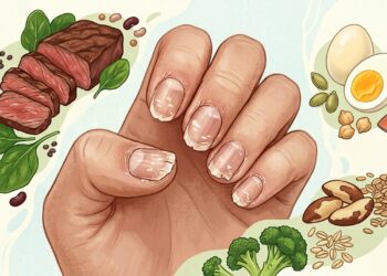 O sinal nas unhas que pode indicar falta de nutrientes essenciais antes de outros sintomas aparecerem