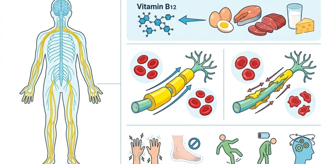 Formigamento nas mãos e nos pés nem sempre é má circulação: quando suspeitar de falta de vitamina B12