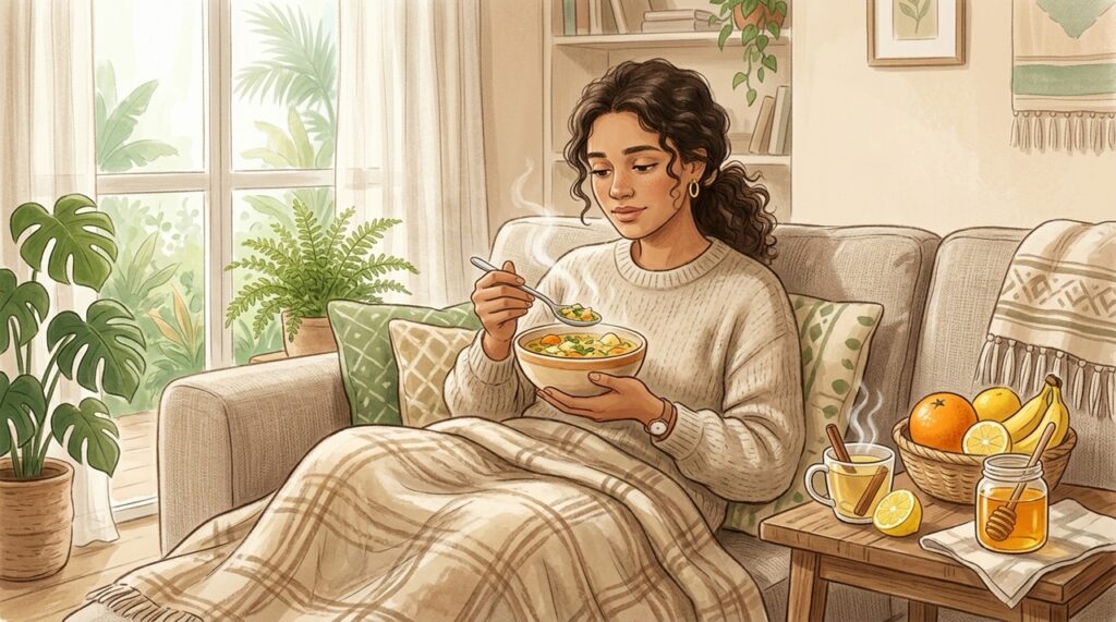 O que comer para recuperar as energias depois de uma gripe forte, segundo a ciência