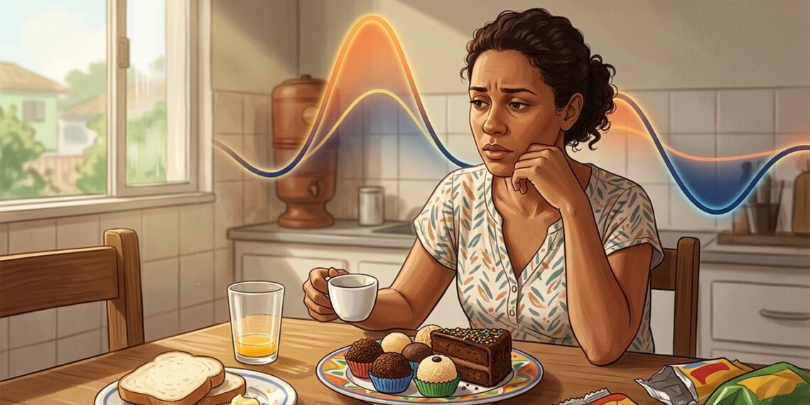 Vontade constante de comer doce nem sempre é falta de disciplina: como picos e quedas de glicose entram no apetite