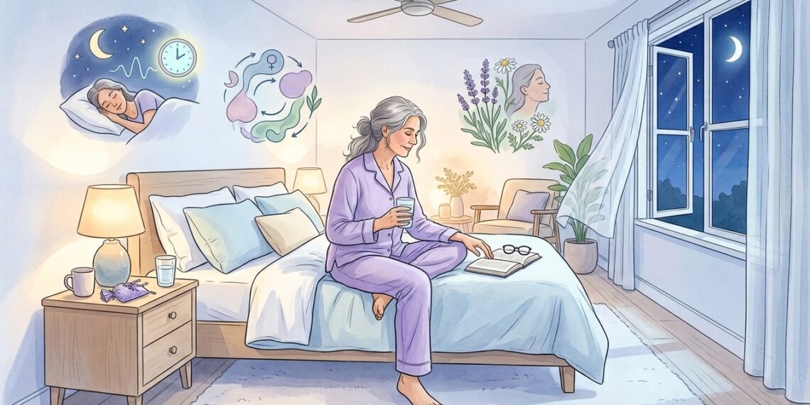 Três mudanças noturnas para dormir melhor durante a transição da menopausa