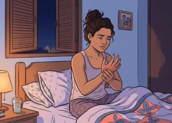 O que causa dormência nas mãos durante a noite?