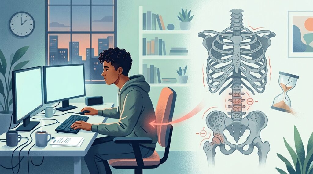 Como o sedentarismo afeta nossos ossos