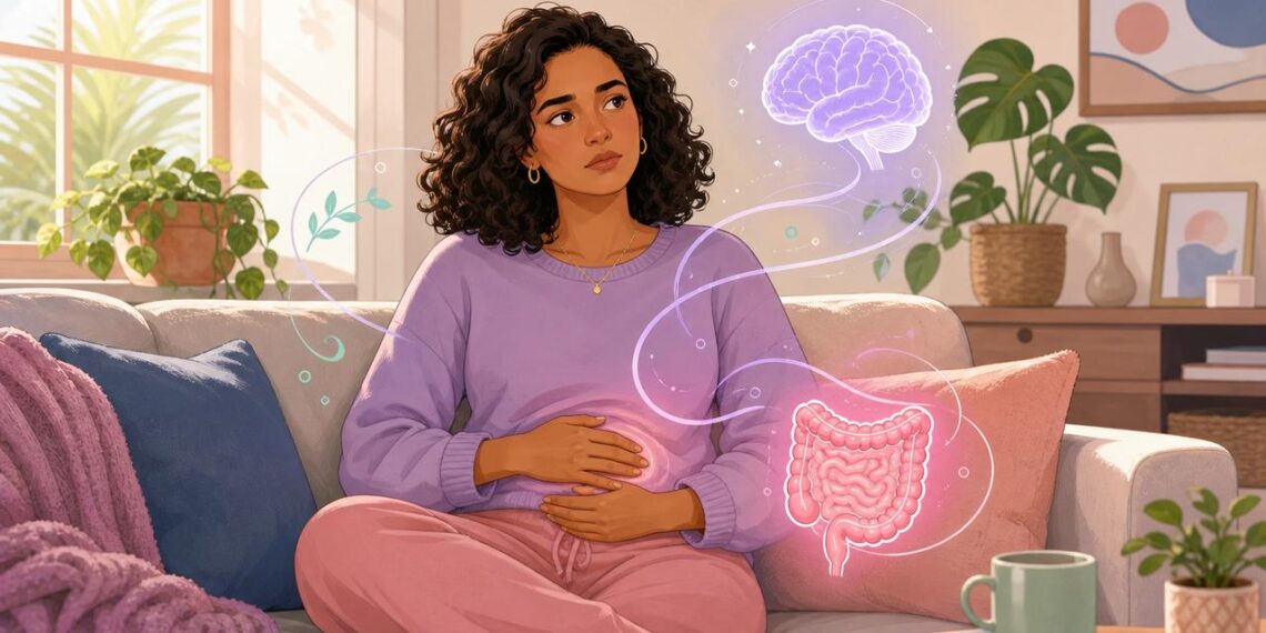 A ansiedade persistente nem sempre tem origem só emocional, mas também no eixo intestino-cérebro e na saúde do microbioma
