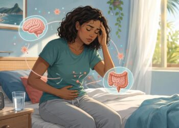 A fadiga crônica não se deve apenas à falta de sono diário, mas sim também à neuroinflamação causada pelo desequilíbrio no microbioma intestinal