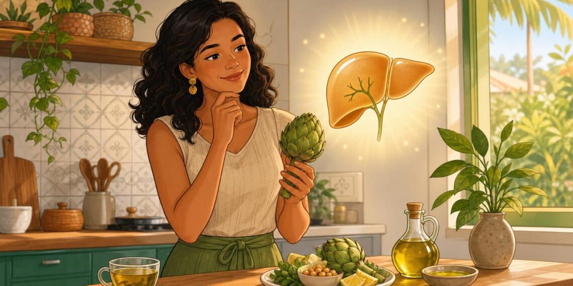 A melhor erva para desintoxicar completamente o fígado e estimular a produção saudável de bile naturalmente