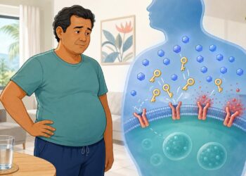 A resistência à insulina não se deve apenas ao excesso de açúcar, mas sim à inflamação crônica silenciosa que obstrui os receptores celulares e impede a correta entrada de glicose