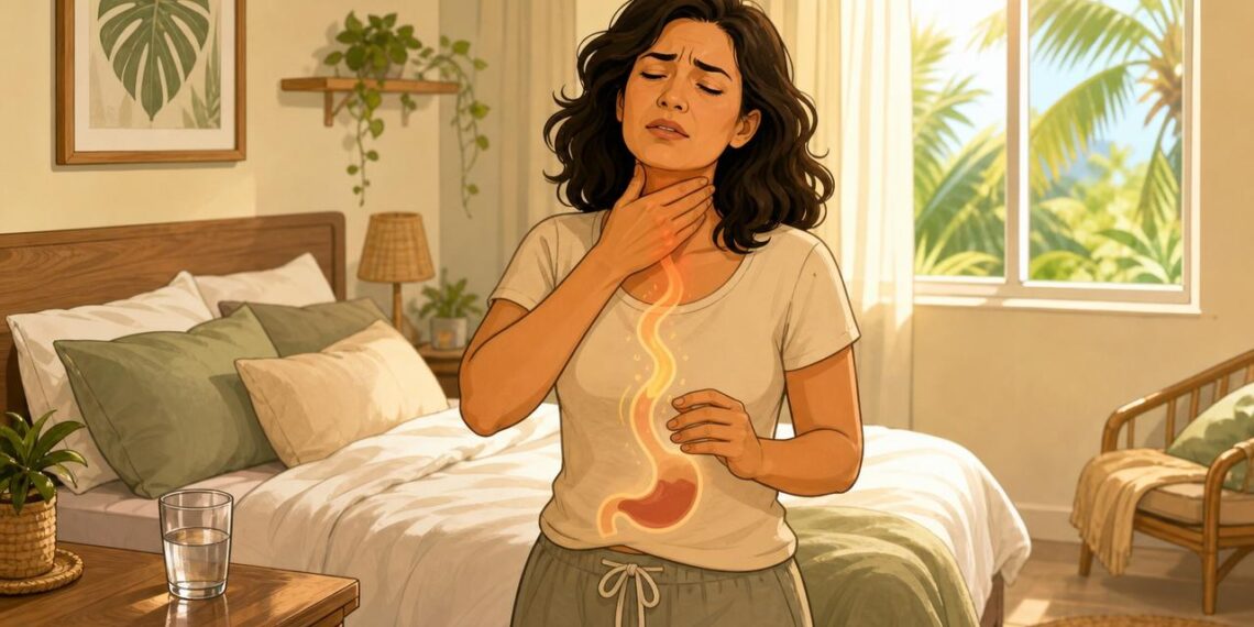 A rouquidão matinal e a sensação de bola na garganta nem sempre são gripe — podem ser sinais de refluxo laringofaríngeo silencioso