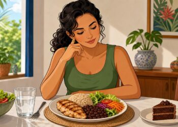 A vontade de comer doce logo após o almoço nem sempre é hábito: pode ser sinal de uma refeição pobre em proteínas e fibras