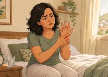 Acordar com as mãos rígidas e difíceis de fechar pela manhã pode ser um dos primeiros sinais de artrite reumatoide