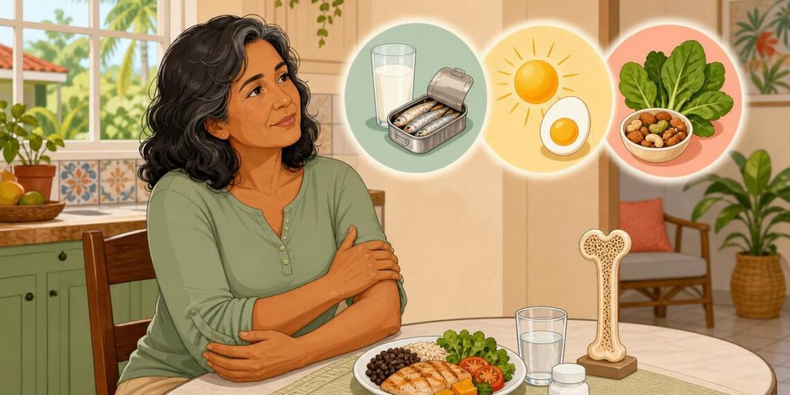 Cálcio, vitamina D ou magnésio: qual nutriente realmente escolher quando os ossos doem apesar de uma alimentação diária aparentemente equilibrada