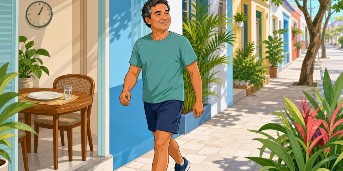 Caminhar logo após as refeições: o hábito simples que ajuda a controlar o açúcar no sangue, segundo estudos