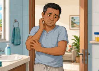 Coceira persistente na pele por todo o corpo sem causa aparente não é só ressecamento, pode ser um sinal de alteração na função do fígado ou dos rins