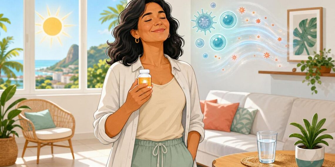 Como a vitamina D age para tratar a inflamação crônica e qual o prazo para notar o primeiro alívio