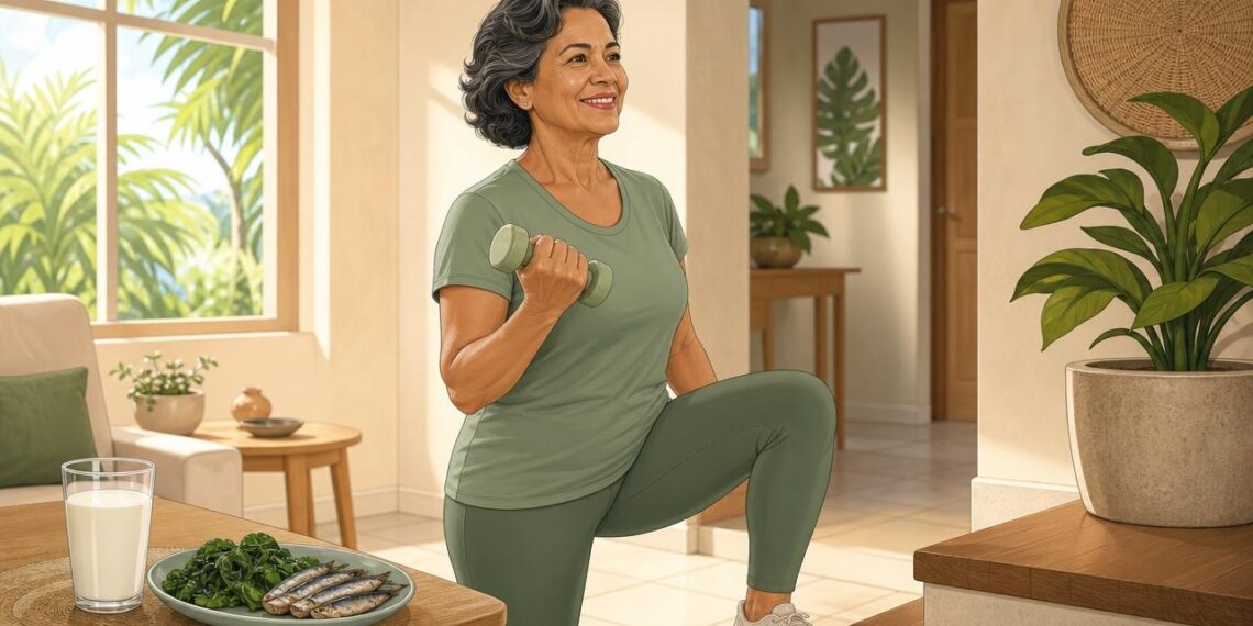 Como fortalecer os ossos naturalmente após os 50 anos para prevenir a osteoporose