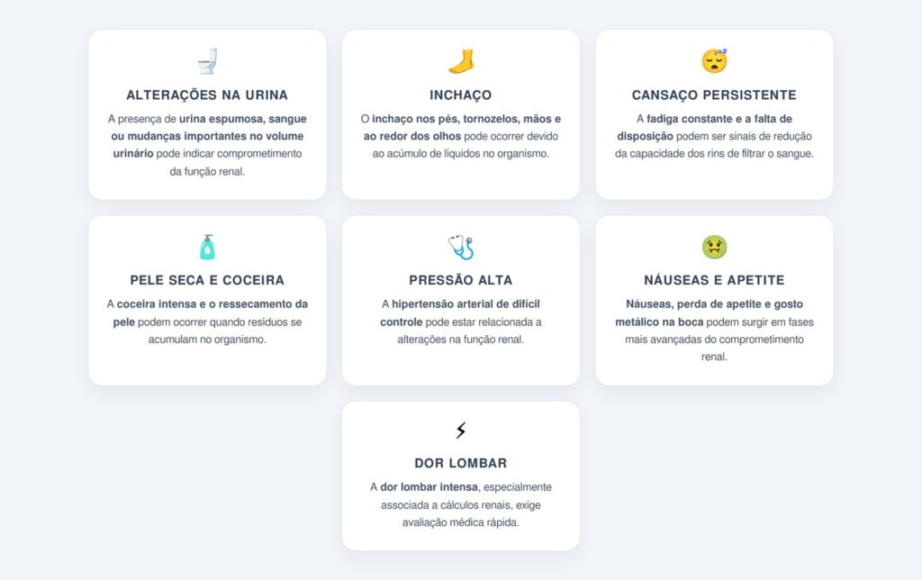 Quais sintomas merecem atenção imediata?