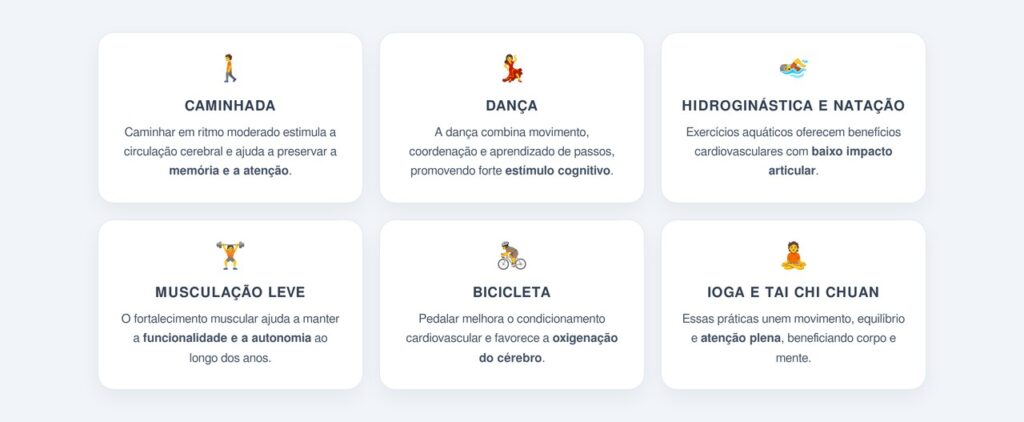Quais exercícios mais ajudam a preservar a memória?