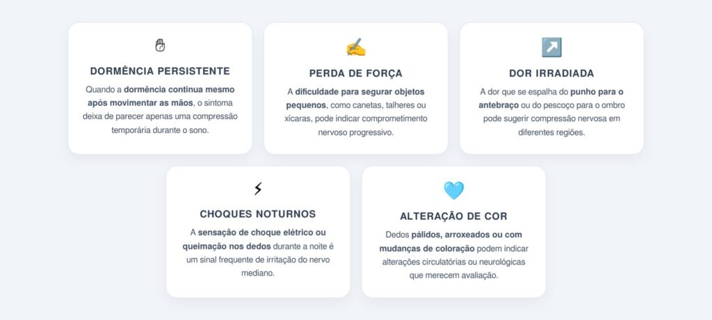 Quais outros sinais merecem atenção?