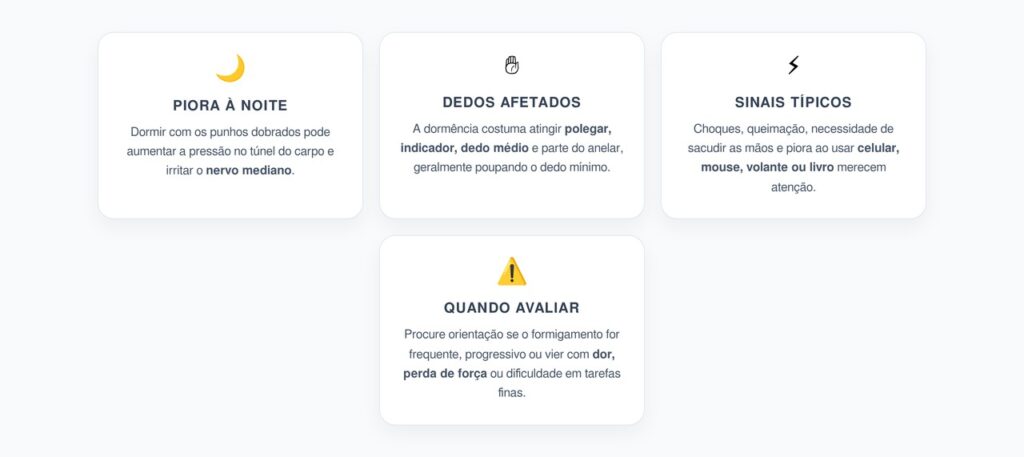 Formigamento na Mão ao Acordar: Sinais de Túnel do Carpo