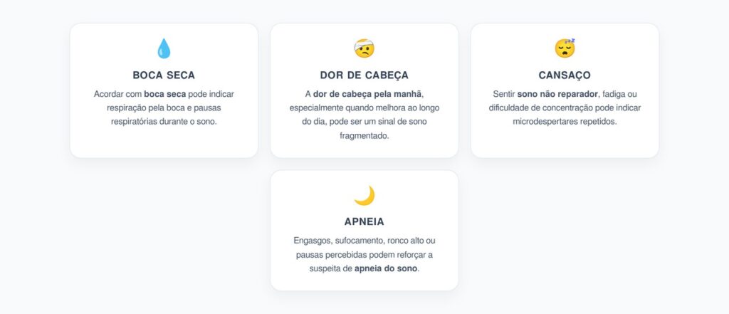 Acordar com Boca Seca, Dor de Cabeça e Cansaço: Sinais de Apneia do Sono