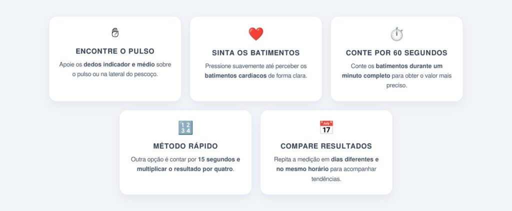 Como medir a frequência cardíaca em casa?