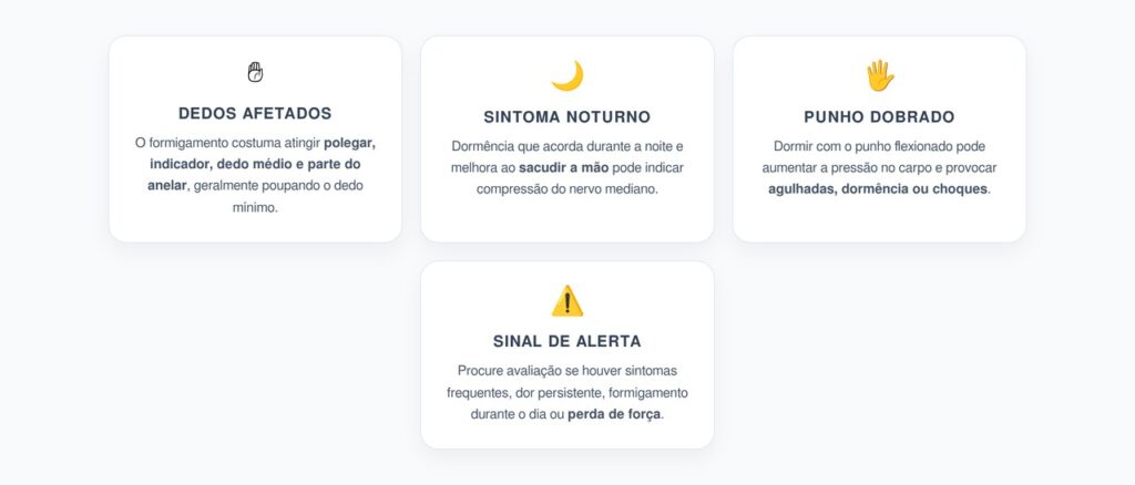 Acordar com Formigamento na Mão: Sinais de Túnel do Carpo