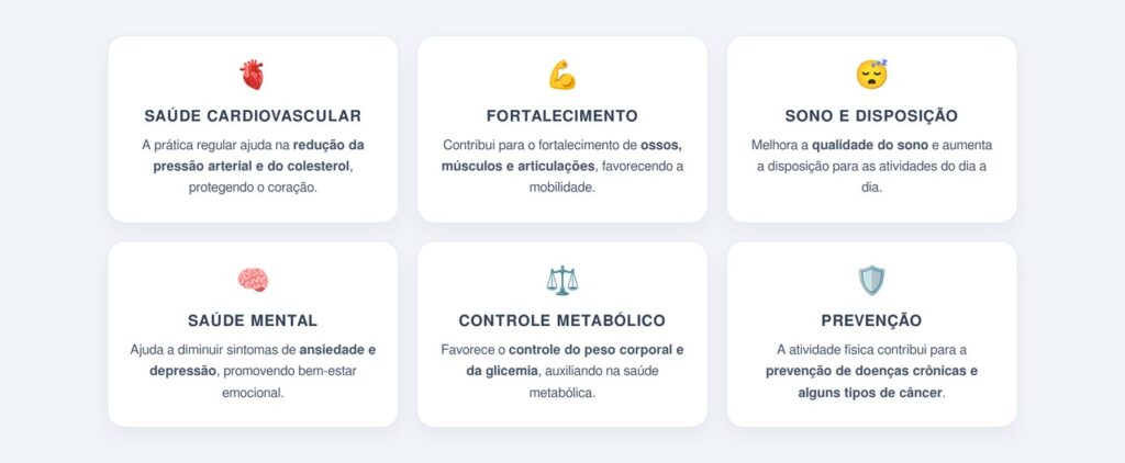 Quais são os principais benefícios da atividade física?