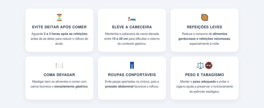 Quais hábitos ajudam a reduzir a azia no dia a dia?