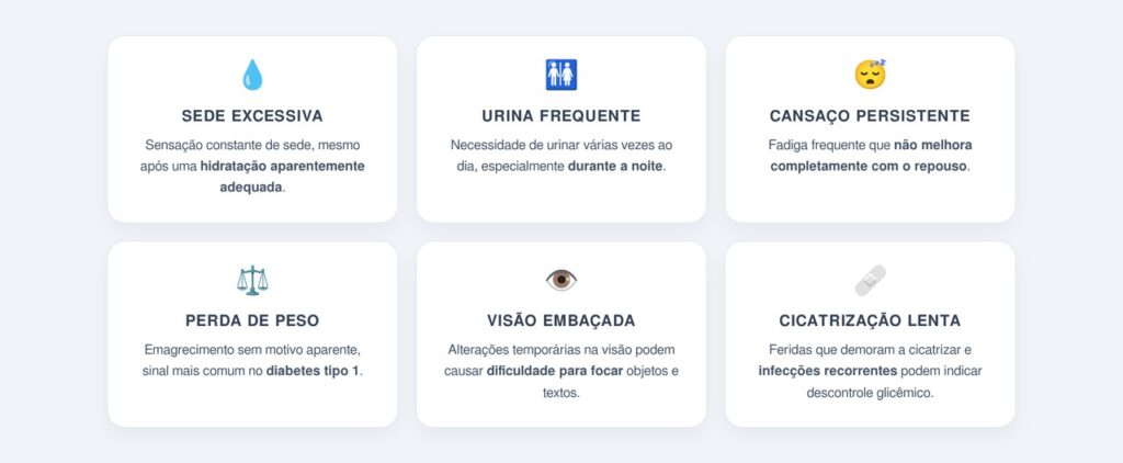 Quais são os principais sintomas a observar?