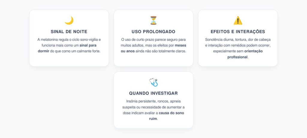 Melatonina Todo Dia: A Dúvida Sobre o Uso Prolongado que Ainda Preocupa