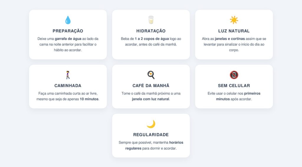 Como integrar esse hábito à rotina?