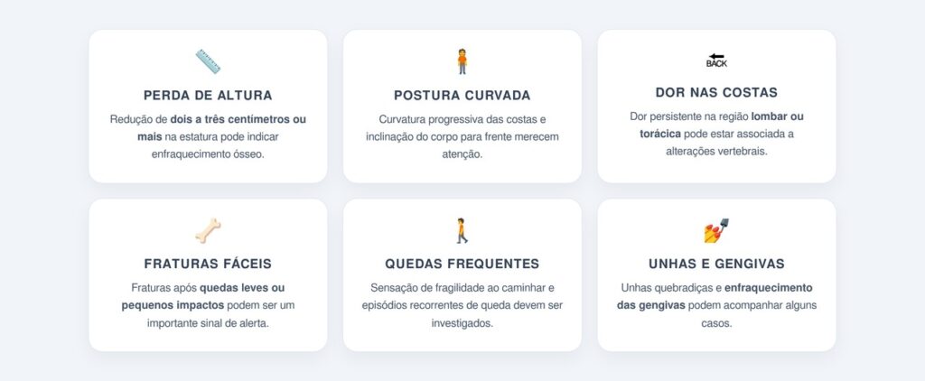 Quais são os sinais que merecem atenção?