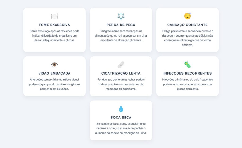 Quais outros sintomas reforçam a necessidade do exame?