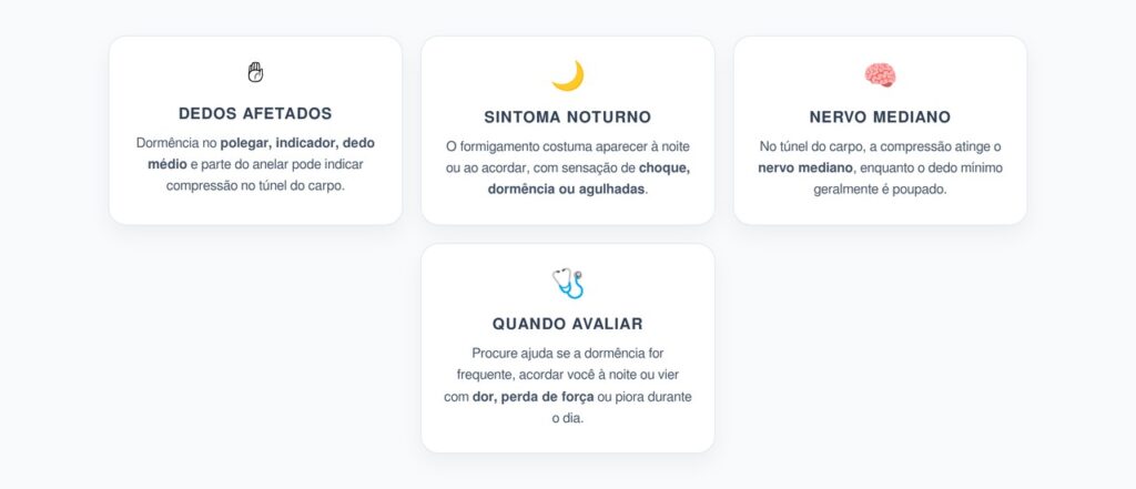 Mão Dormente ao Acordar: O Padrão nos Dedos que Alerta para Túnel do Carpo
