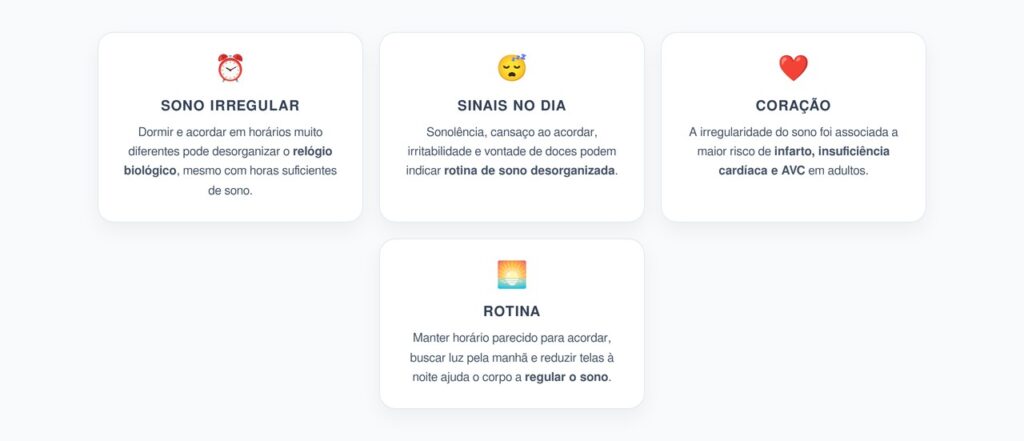 Sono Irregular: O Horário de Dormir que Pode Afetar Energia, Humor e Coração