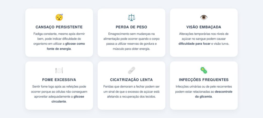Quais outros sinais costumam acompanhar o quadro?