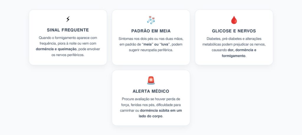 Formigamento nas Mãos e Pés: Sinais de Alerta nos Nervos