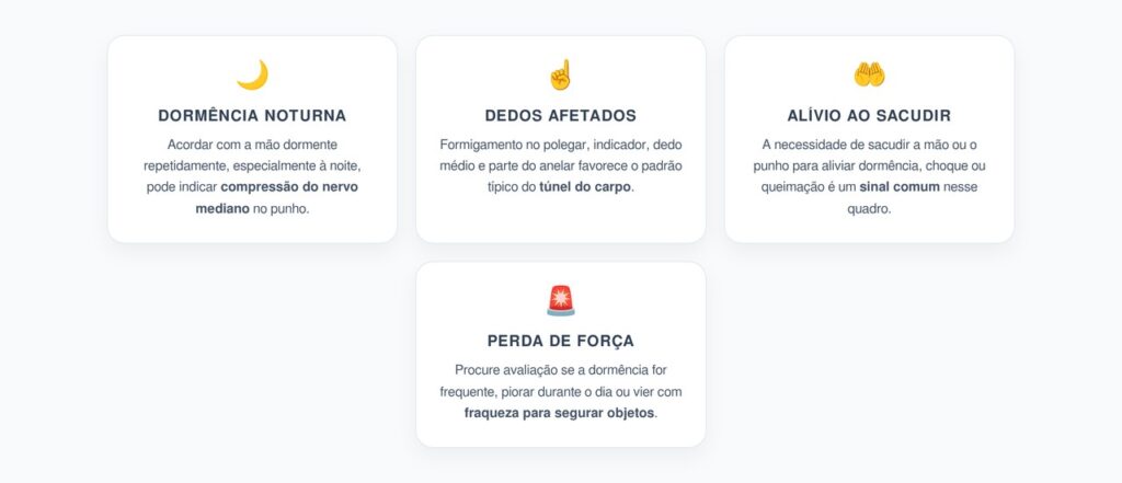 Mão Dormente à Noite: Dedos que Alertam para Túnel do Carpo