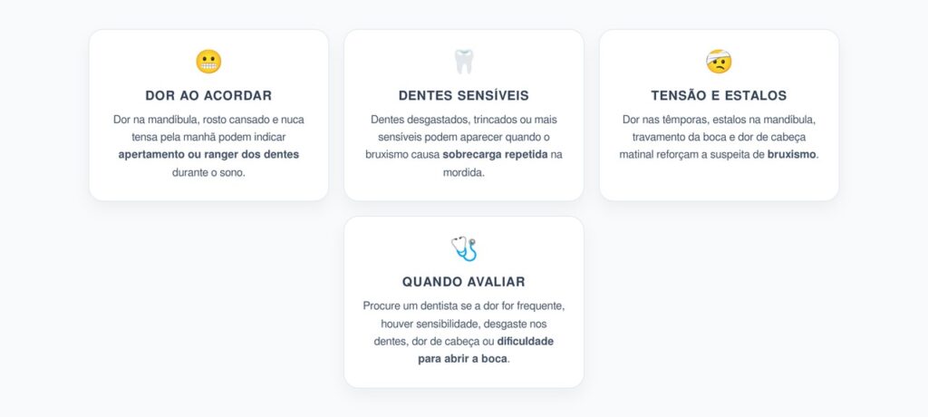 Dor na Mandíbula ao Acordar: Sinais de Bruxismo Durante o Sono
