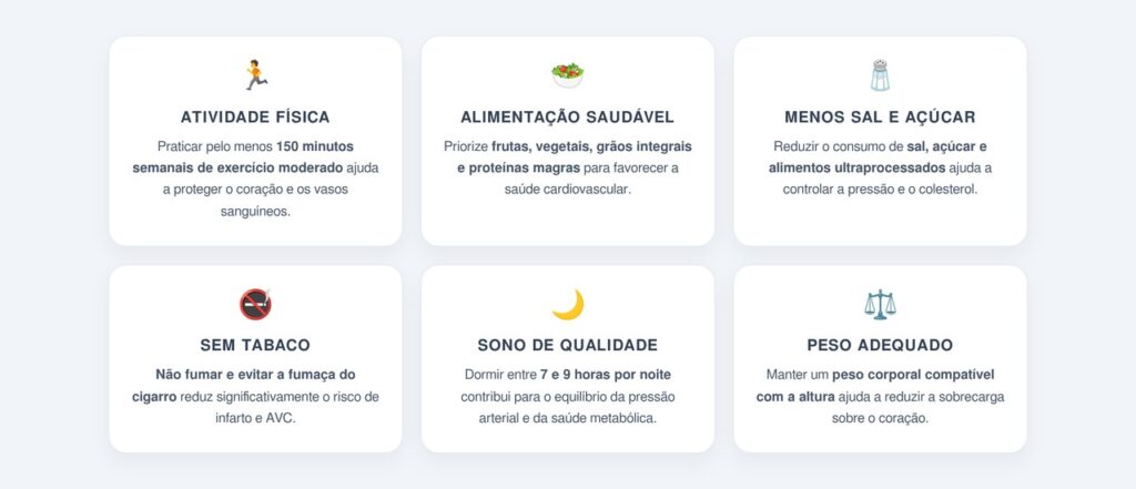 Quais hábitos diários protegem o coração?