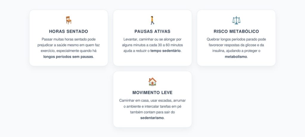 Tempo Sentado Demais: O Alerta da OMS para Quebrar o Sedentarismo