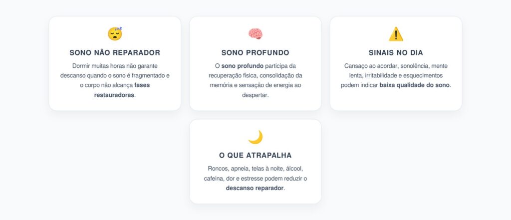Acordar Cansado Mesmo Dormindo Muito: O Sinal de Que o Sono Não Foi Reparador