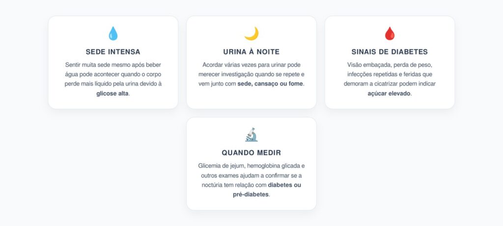 Medir a glicose ajuda a investigar sede excessiva, cansaço e urina frequente.